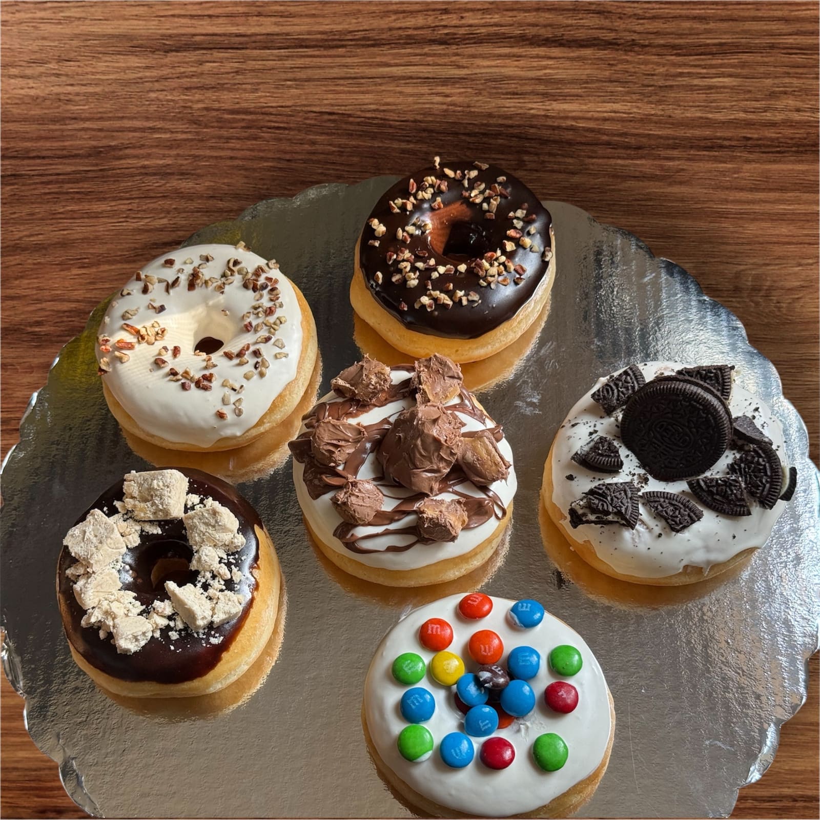 Variedad de donas gourmet artesanales en Monterrey