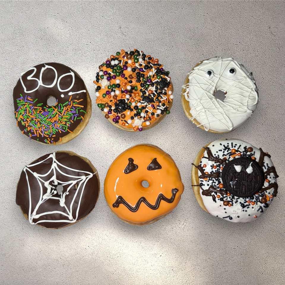 Set de 6 donas decoradas de Halloween, Monterrey